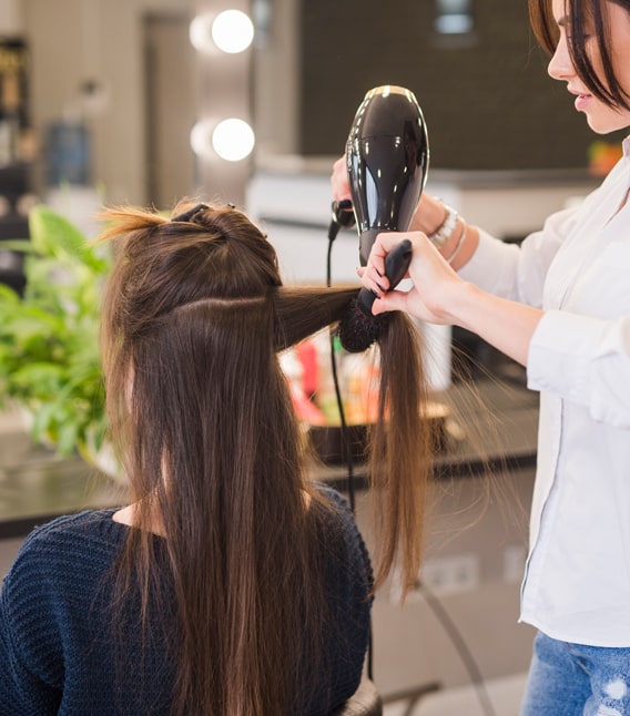 Transformación de cabello - Corte profesional